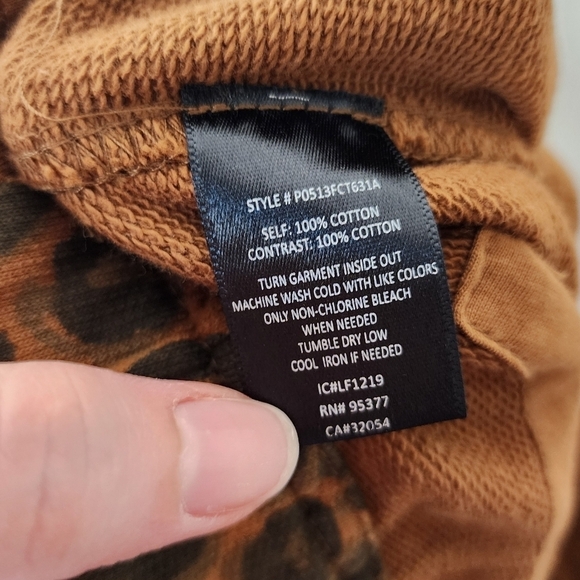 Sanctuary x Anthropologie Leopard Print Joggers S - Picture 5 of 5